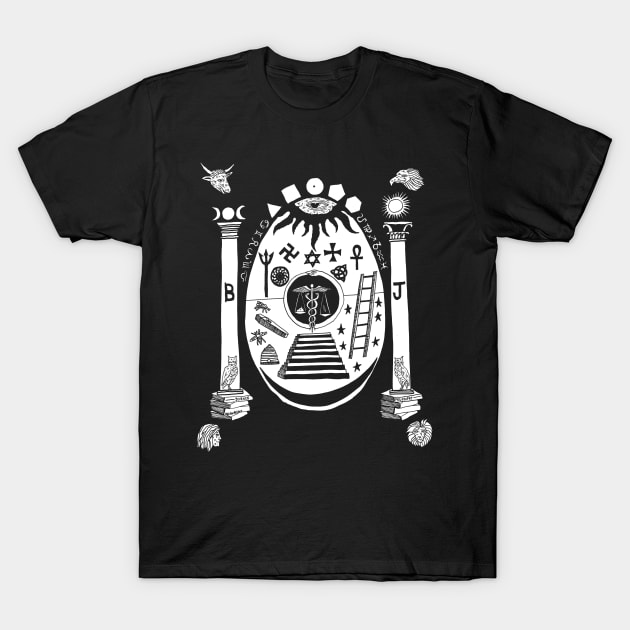 Occult Arcana By Ryan Gable T-Shirt by thesecretteachings